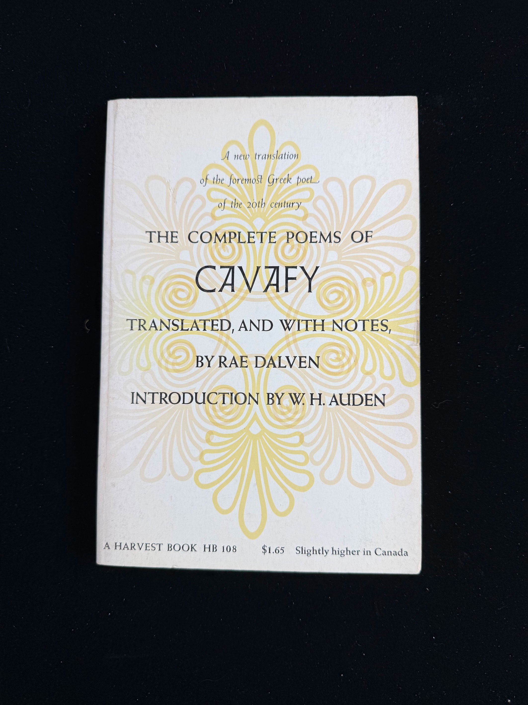 The Complete Poems of Cavafy