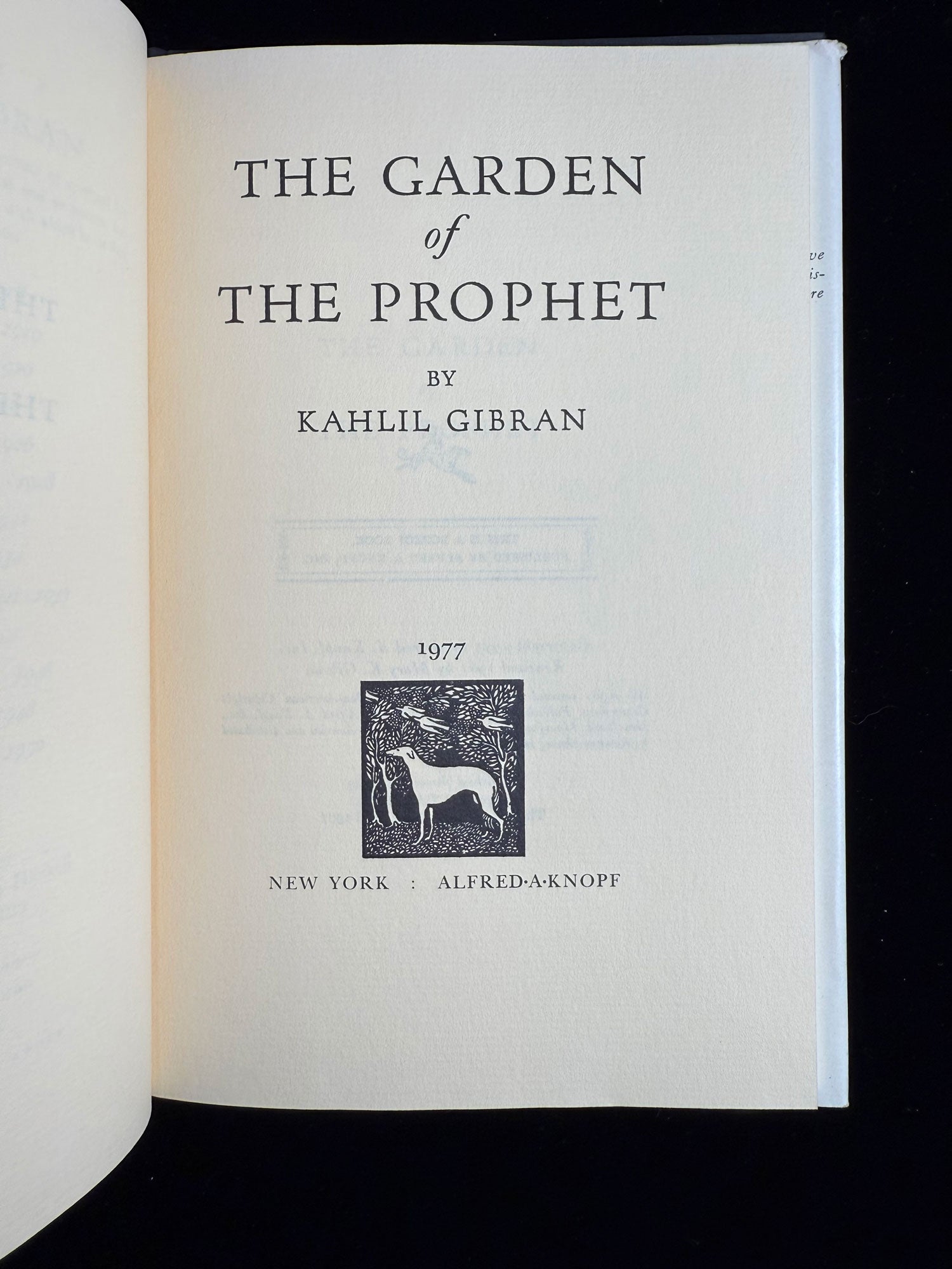 The Garden of the Prophet