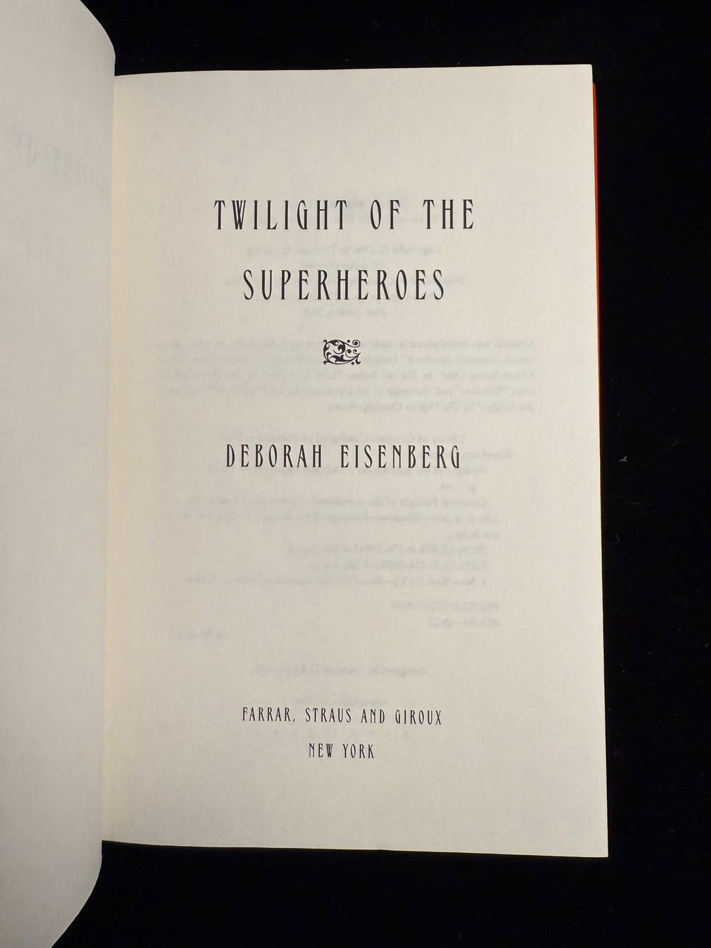 Twilight of the Superheroes