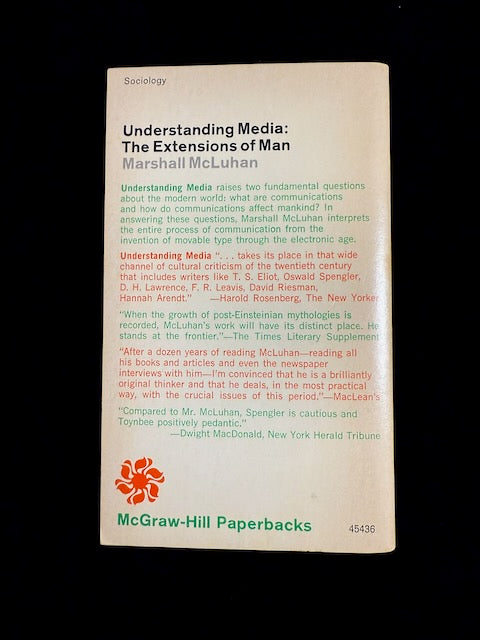 Understanding Media: The Extensions of Man