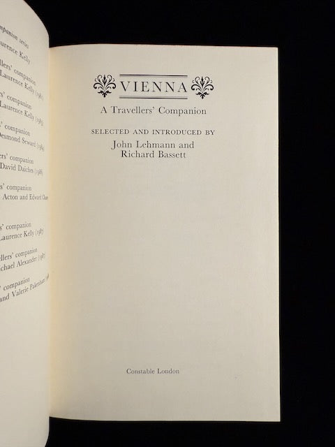 Vienna A Traveller’s Companion