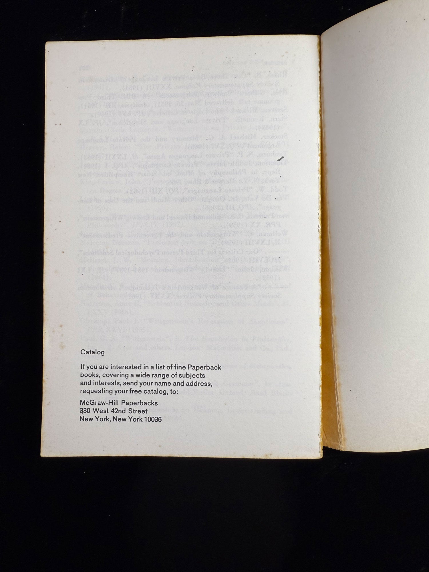 Wittgenstein and the Problem of Other Minds